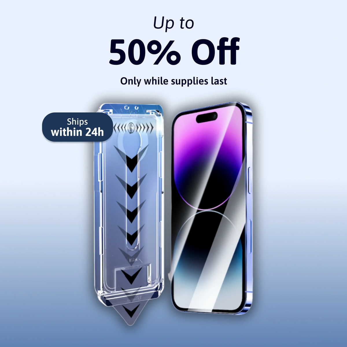 3 in 1 Screen Protector - iPhone VIP