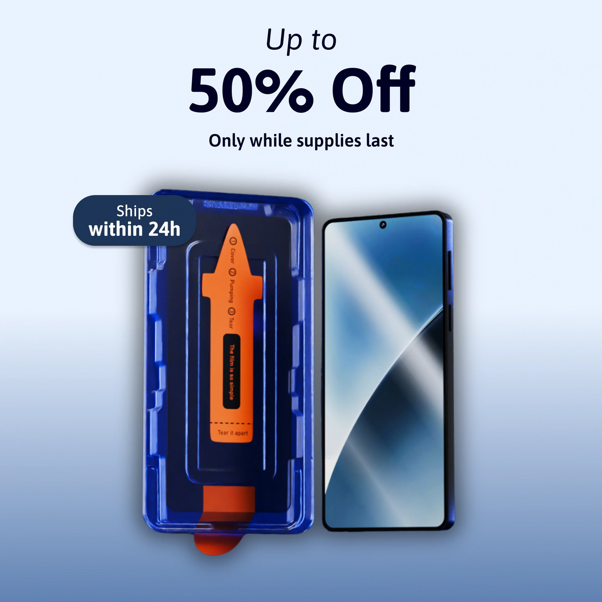 3 in 1 Screen Protector - Other Brands VIP