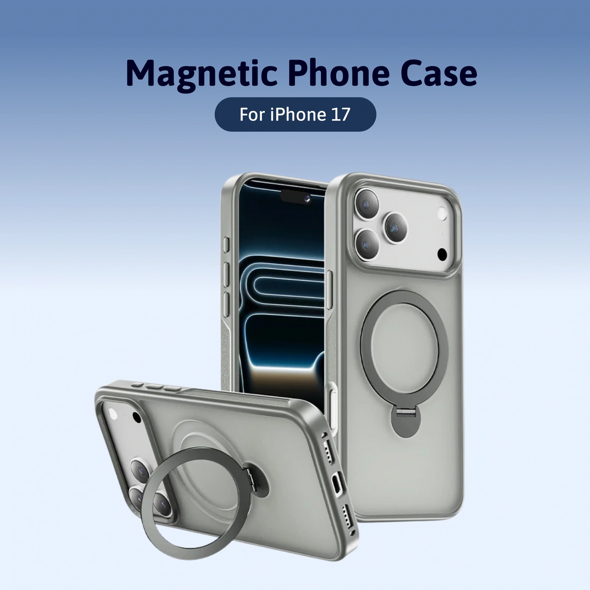 Magnetic Phone Case - iPhone 18 Pro / 18 Pro Max / 17 / Air / 17 Pro / 17 Pro Max