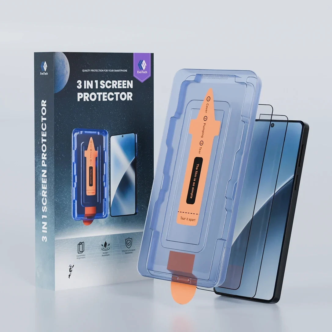 3 in 1 Screen Protector - Xiaomi - VIP
