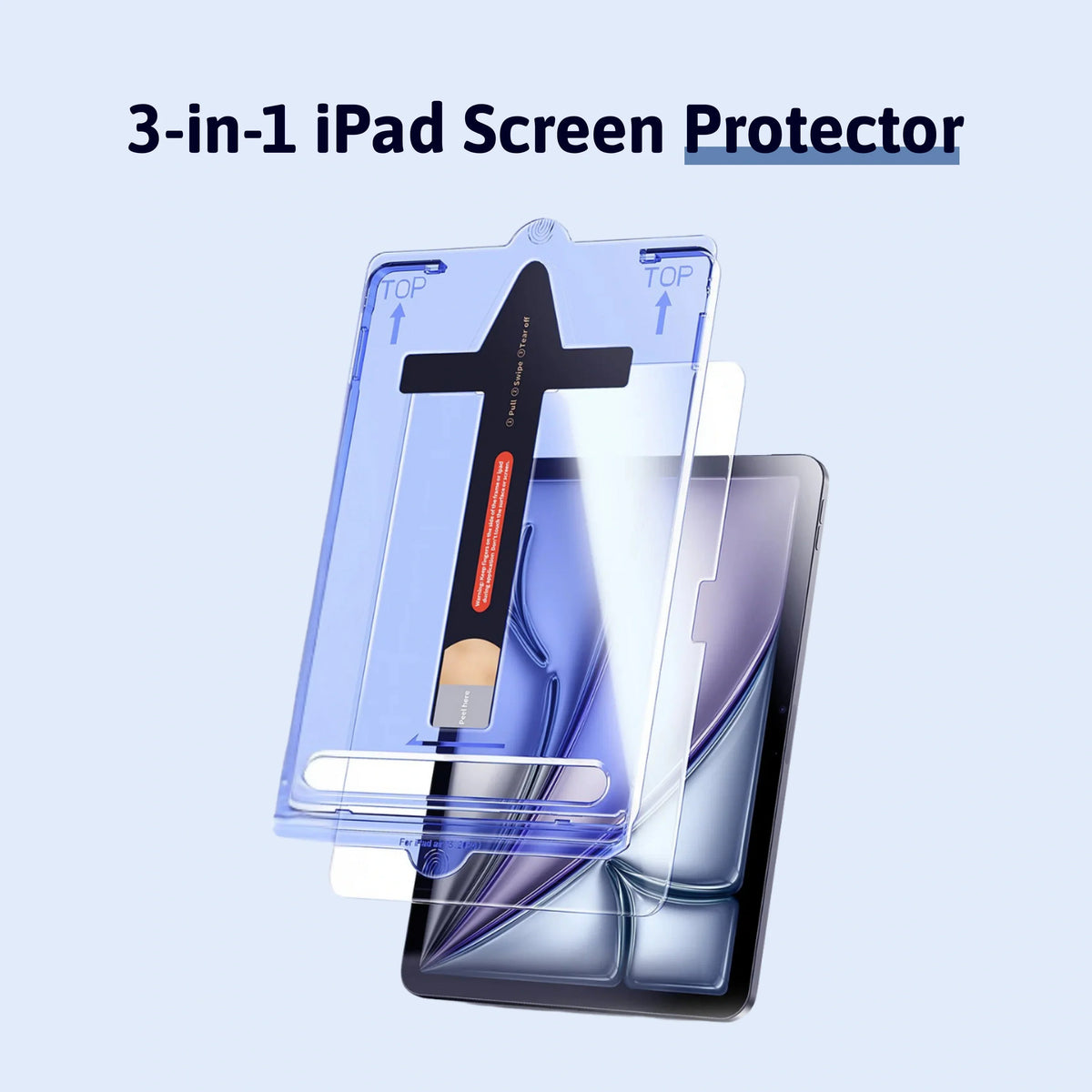 3-in-1 Screen Protector - iPad VIP